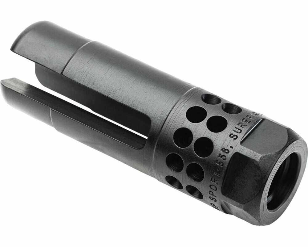 Surefire Warcomp Sport Flash Hider 5.56/.223 1/2-28 Thread Black Stand Alone