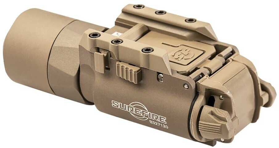 Surefire X300 Ultra Weaponlight White LED 600 Lumens Fits Picatinny and Universal For Pistols Tan Finish 2x CR123 Batter