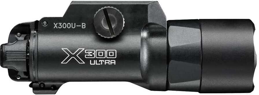 Surefire X300 Weaponlight Pistol and Picatinny LED 600 Lumens 2x 123A Black X300U-B