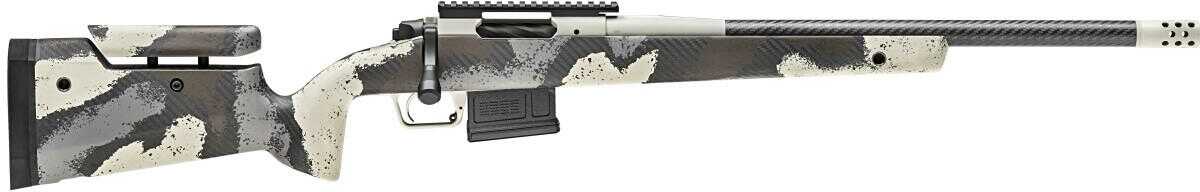 Springfield Armory Model 2020 Waypoint Bolt Action Rifle 6mm Creedmoor 20" Barrel (1)-5Rd Magazine Ridgeline Camouflage Carbon Fiber Stock