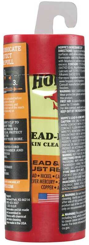 Hoppes Boresnake Cleaning Kit Combo With Clp .22/.223 Rifle