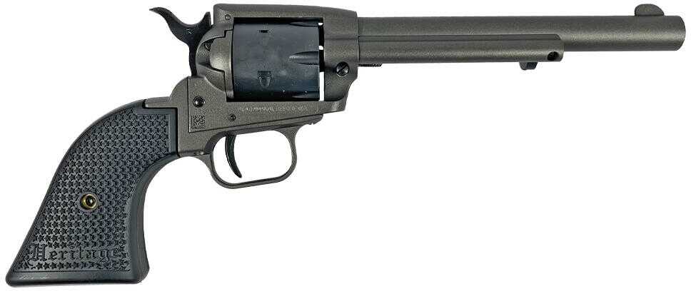 Heritage .22LR revolver, 7 in barrel, 6 rd capacity, tungsten polymer finish