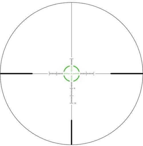 1-10x24mm SFP IR Guerrilla Dot BDC Green Reticle Black