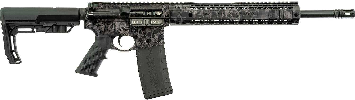 Black Rain Ordnance Spec15 Rifle 5.56 Nato 16" Barrel Cryt Skulls