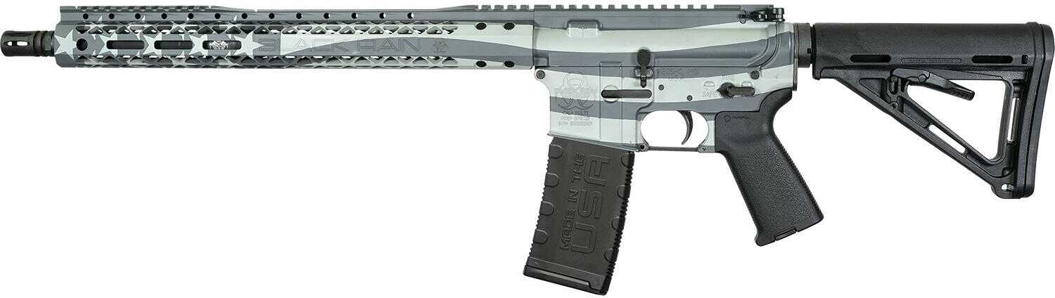 Black Rain Ordnance Spec+ Semi-Auto AR Rifle .223 Remington 16" Chrome Moly Barrel (1)-30Rd Magazine Magpul Stock Obsidian Flag Finish