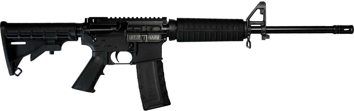 Black Rain Ordnance A2 Semi-Auto AR Rifle .223 Remington 16" Chrome Moly Barrel (1)-30Rd Magazine M4 Collapsible Stock Anodized Finish