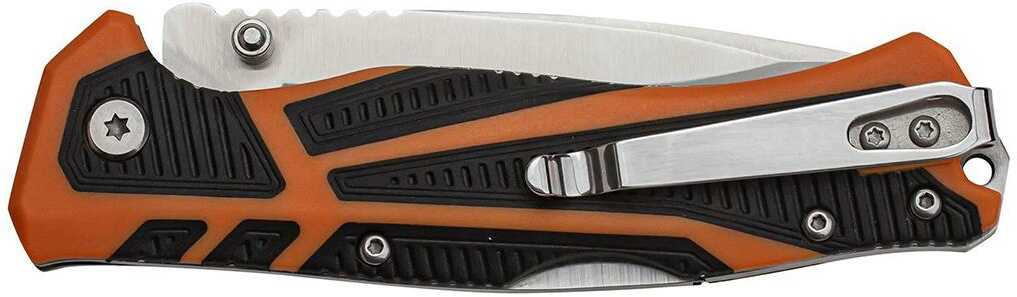 Master Cutlery Elk Ridge Trek Folding Knife 3 1/2" Blade Orange And Black