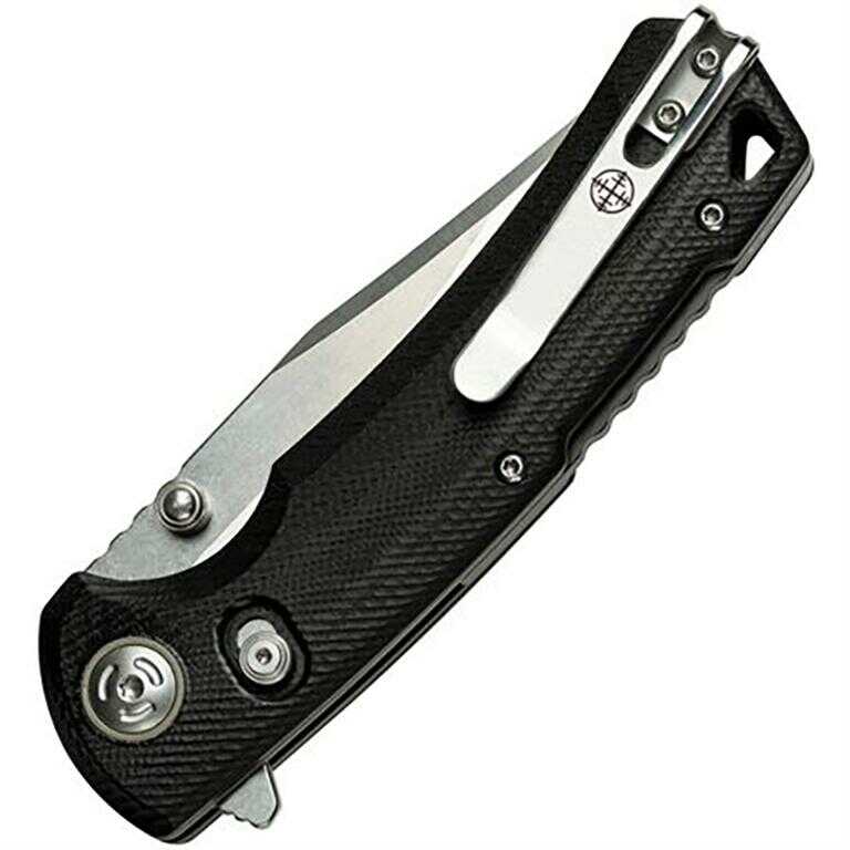 Mc Elite Tactical Chaser 3.5" Clip Point Folder Black/SS