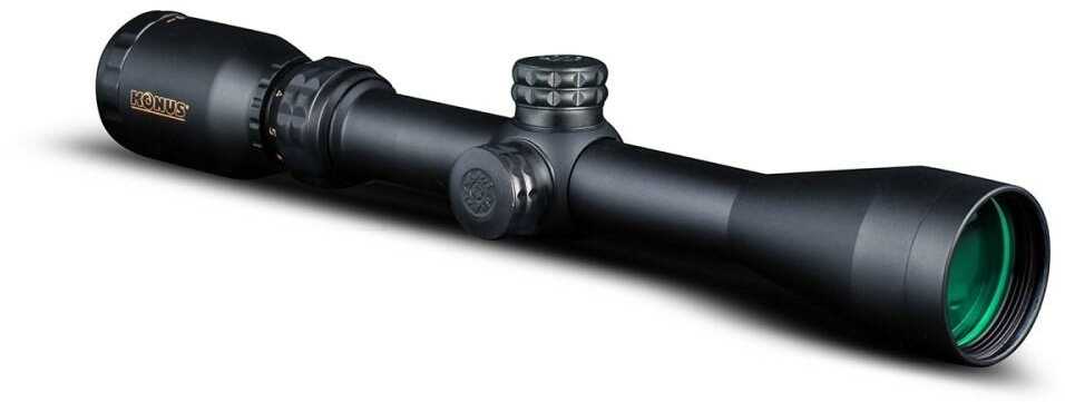 Konus KonusPro Rifle Scope 3-9X 40 1" Etched 550 Yard Ballistic Illuminated Center Dot Matte Finish 7276