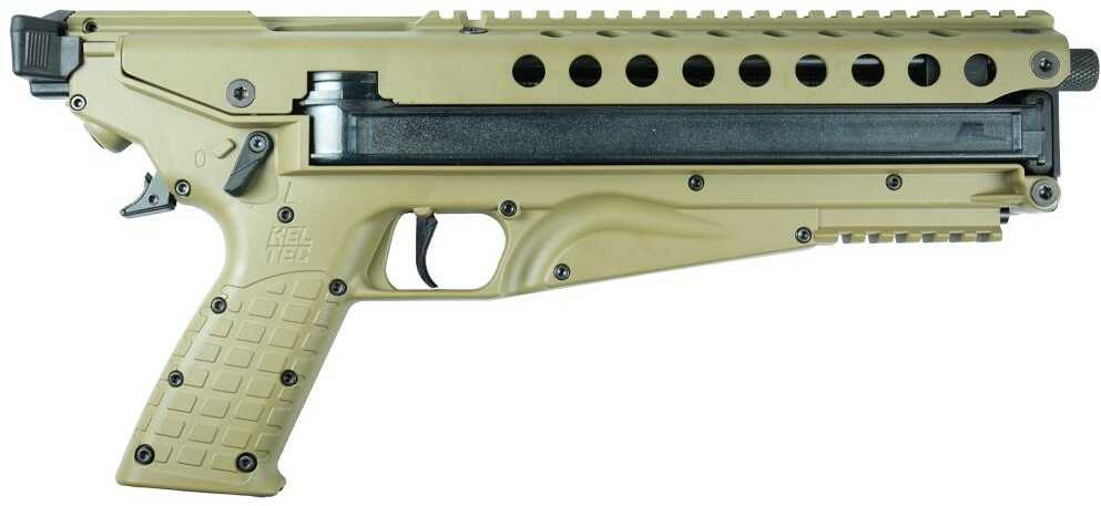 Kel-Tec P50 Semi-Automatic Pistol 5.7x28mm 9.6" Barrel (2)-50Rd Magazines Optic Ready Tan Polymer Finish