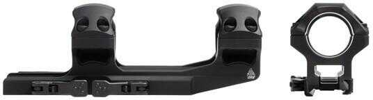 Leapers 1-Piece UTG Accu-Sync Qr Cantilever Mount 1" Medium w 50mm Offset - Matte Black