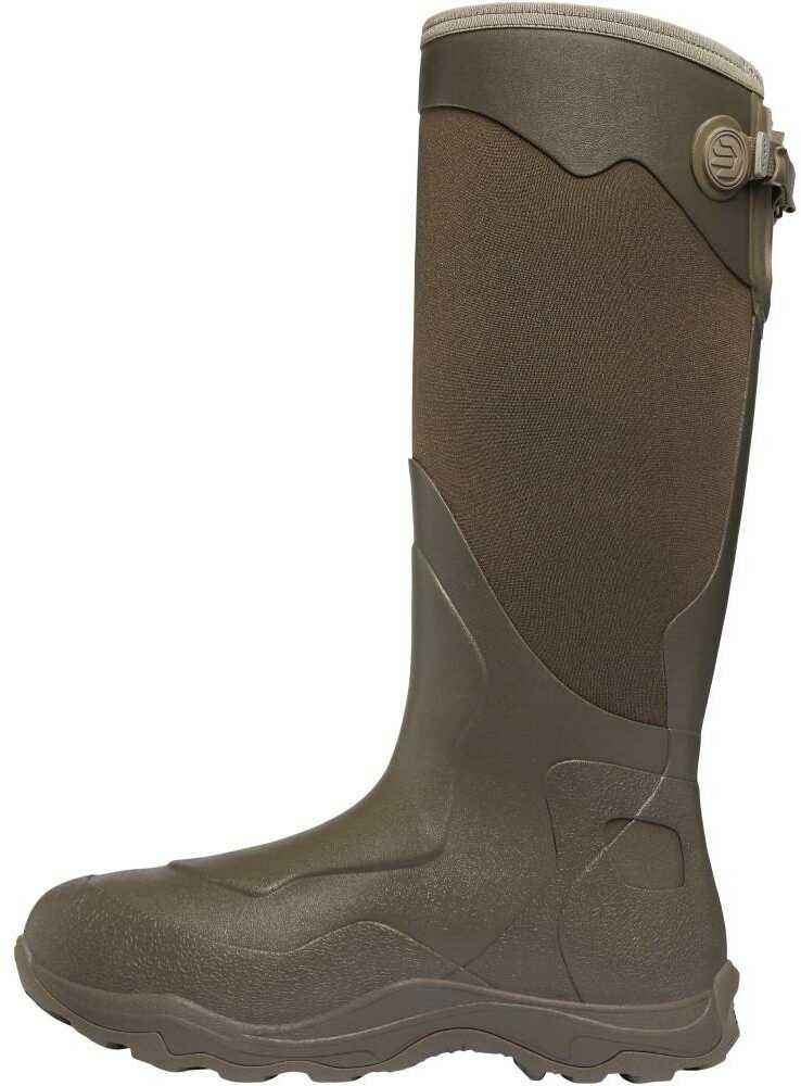Lacrosse Alpha Agility 17" Rubber Boots Brown 8