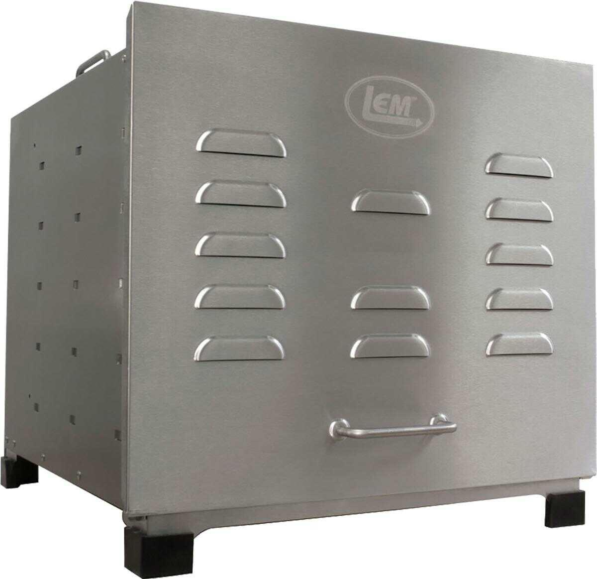 Lem Products Big Bite Stainless Steel Dehydrator w/12 hr Timer