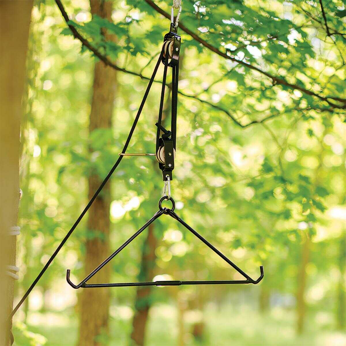 Lem Products Collapsible Gambrel With Rope Hoist