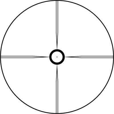 Leupold 177351 VH-4.5HD Service Rifle VX Matte Black 1-4x 24mm 30mm Tube Illuminated FireDot Bull-Ring Reticle