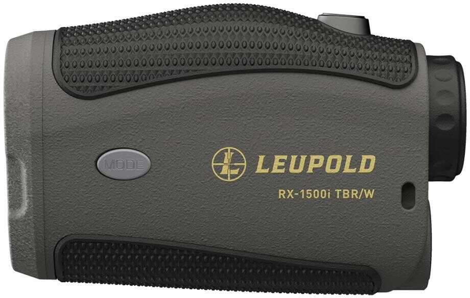 Leupold 182443 Rx 1500I TBR/W Black/Gray 6X23mm yds Max Distance High Light Transmission Lcd Display