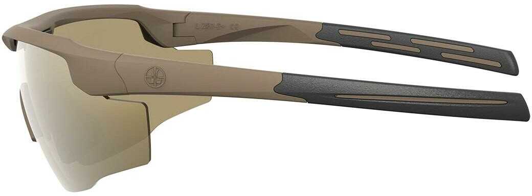 Leupold Sentinel Sunglasses Matte Tan Bronze Mirror