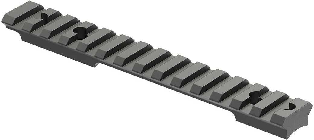 Leupold 182846 Backcountry Base For Rifle Nosler 21 Cross-slot For Short Action Matte Black Aluminum