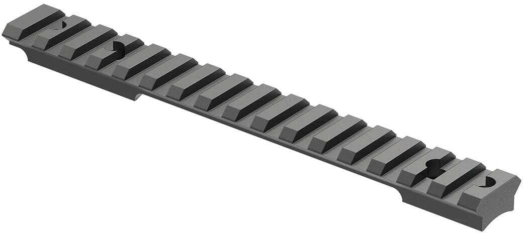 Leupold 182847 Backcountry Base For Rifle Nosler 21 Cross-slot For Long Action Matte Black Aluminum