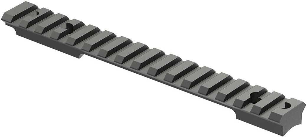 Leupold 182849 Backcountry Base For Rifle Nosler 21 Cross-slot For Long Action 20 Moa Matte Black Aluminum