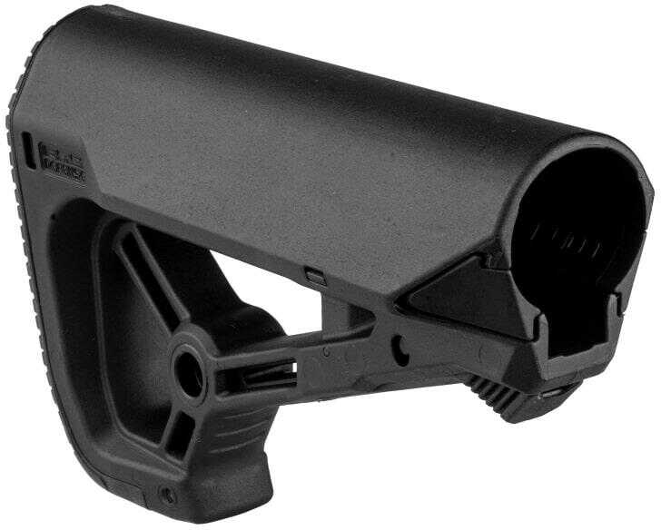 FAB Defense AR-15 Buttstock Small and Compact Design Fits Mil-Spec And Commercial Tubes Black Finish FX-GLCORES