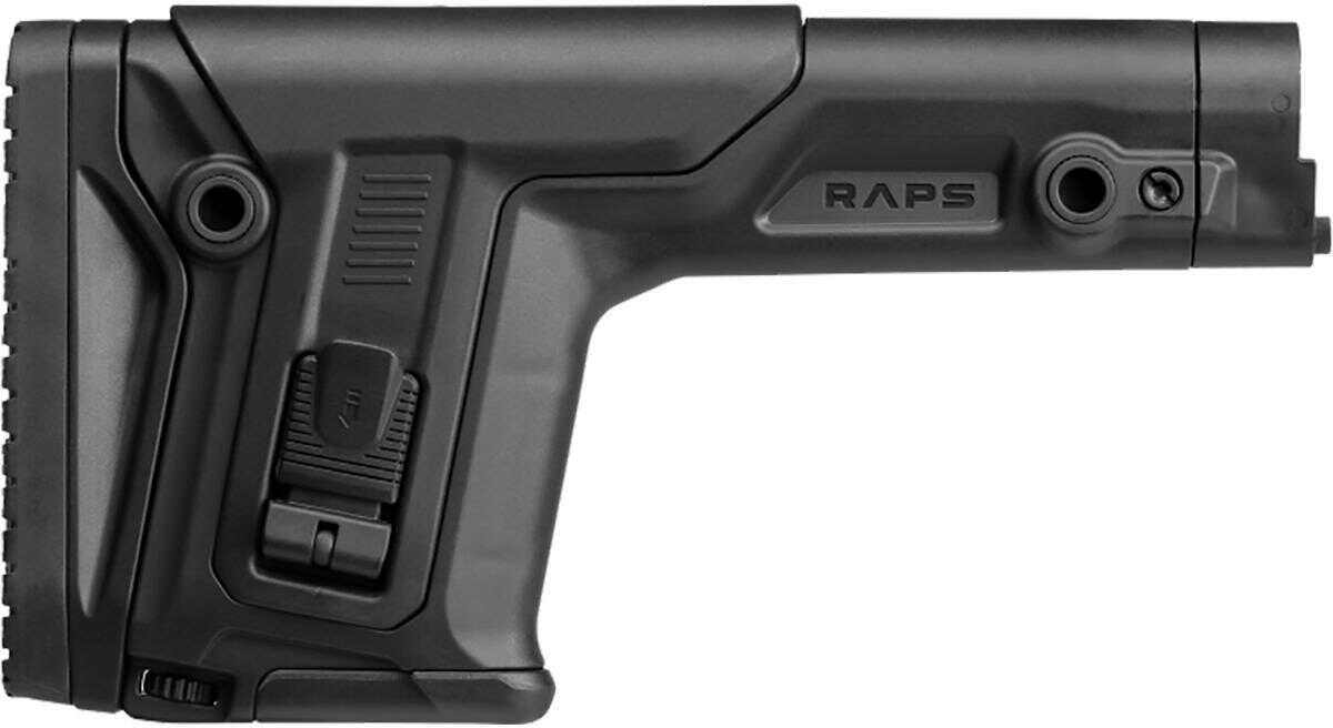 F.A.B. Defense Rapid ADJUSTMNT Precision Stock Black AR PLTFM