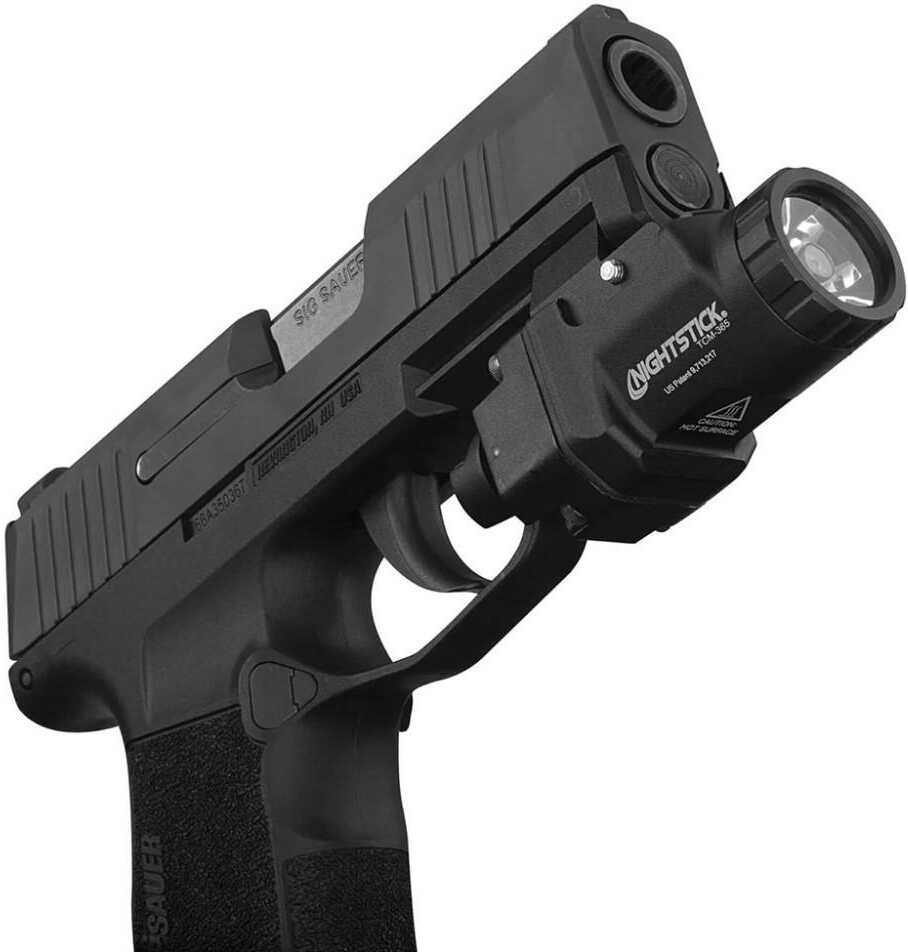 Nightstick Subcompact Weapon Light For Sig Sauer P365 Series 650 Lumens Black