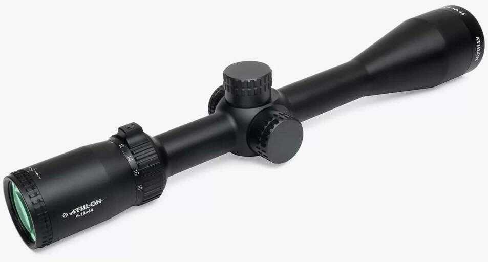 Athlon Neos 6-18x44 Riflescope SFP Center X MOA Reticle Non Illuminated Black
