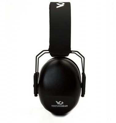 Pyramex Venture Gear V80 Muff 26 Db Over The Head Black Ear Cups With Headband Adult (Clamshell)