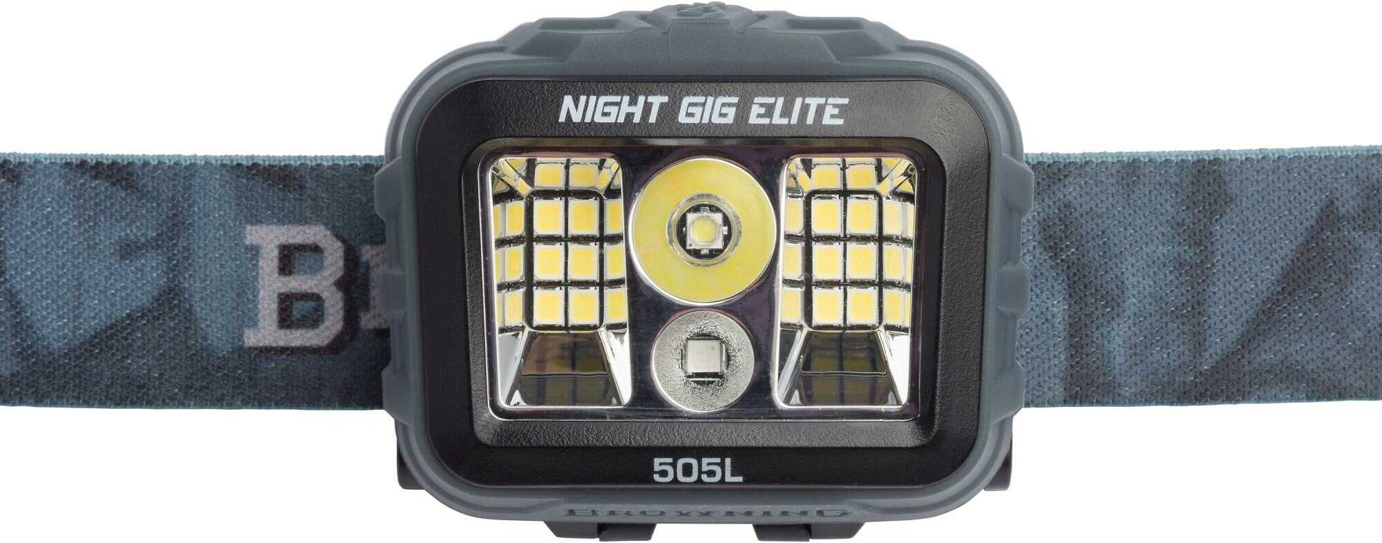 Browning Night Gig Elite Headlamp 25-505 Lumens Blue