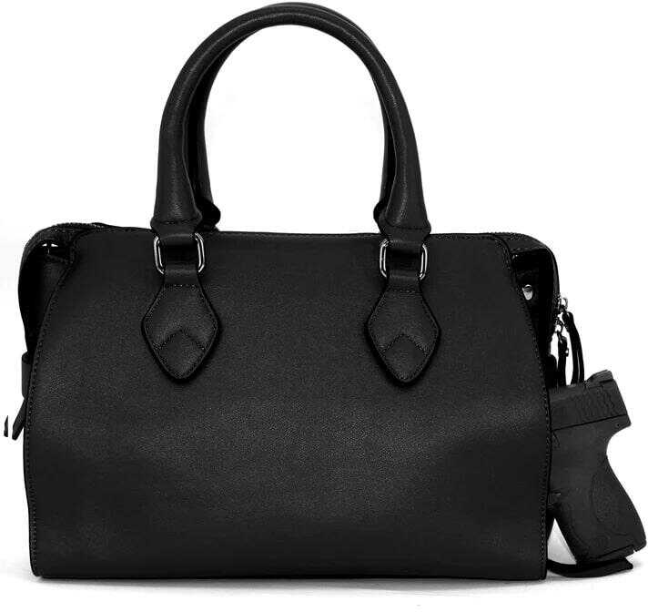 Rugged Rare Bella Concealed Carry Handbag Black