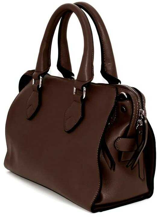 Rugged Rare Bella Concealed Carry Handbag Dark Chestnut
