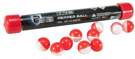 Umarex T4E P2P .50 Cal. Pepper Ball Red/White 10-Pack