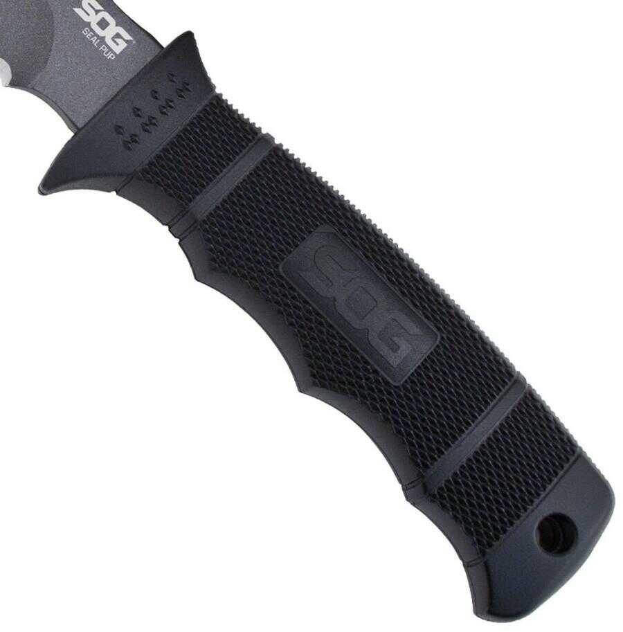 SOG Knives SEAL Pup, Nylon Sheath, Clam Pack M37N-CP