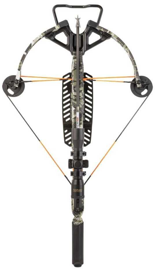 Ten Point Wicked Ridge RaiDer 400 De-Cock Crossbow 400 Fps With Rope Sled Adjustable Stock And Pro-View Scope