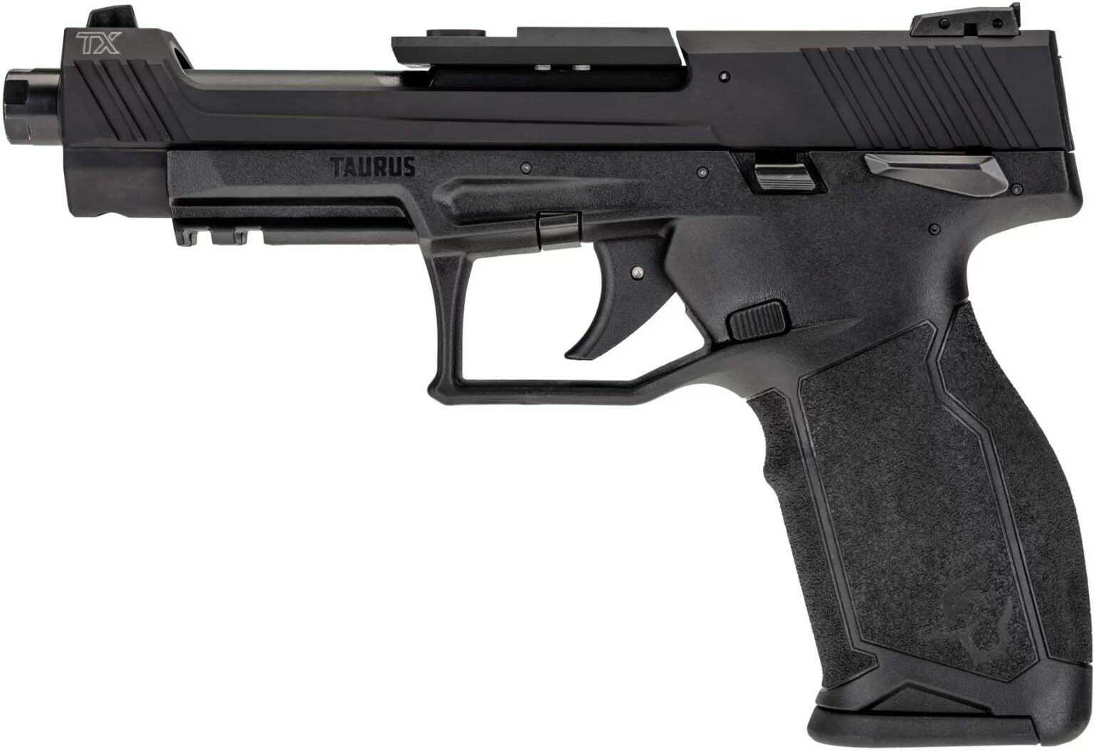 Taurus TX22 Competition Pistol 22 LR 5.25" Threaded Barrel 16 Round Black Finish 3 Magazines