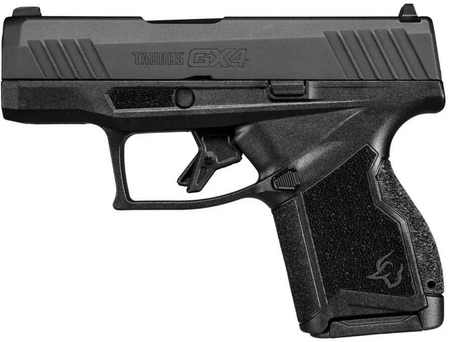 Taurus GX4 Micro-Compact Semi-Automatic Pistol 9mm Luger 3.06" Barrel (2)-11Rd Magazines Black Polymer Finish