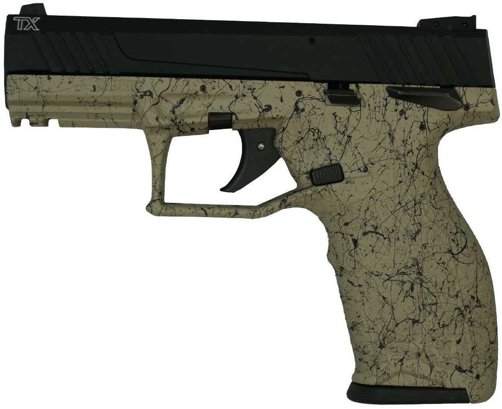 Taurus TX22 Full Size Semi-Automatic Pistol .22 Long Rifle 4" Black Steel Barrel (2)-10Rd Magazines Flat Dark Earth Spaltter Finish