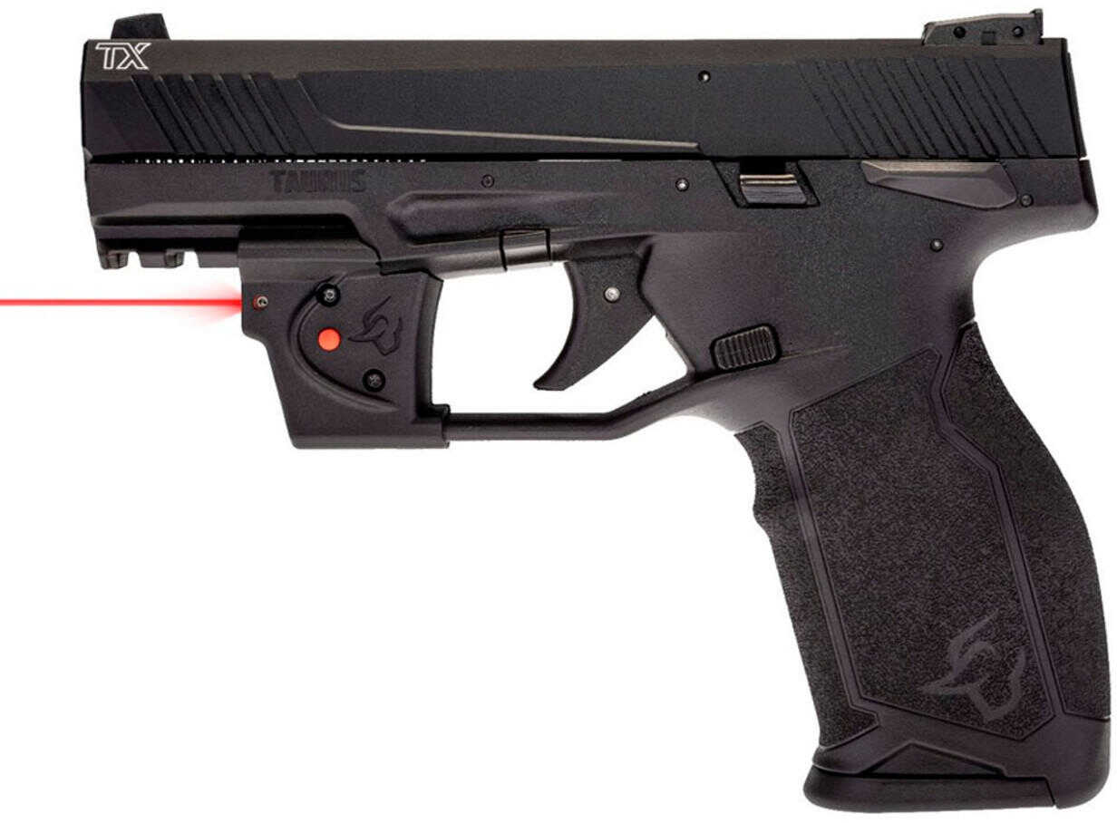 Taurus TX22 Striker Fired Semi-Automatic Pistol .22 Long Rifle 4.1" Barrel (2)-16Rd Magazines White Dot Adjustable Rear Sight Viridian Laser Included Black Polymer Finish