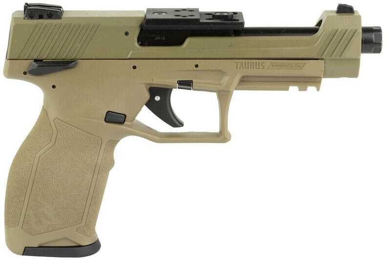 Taurus Tx-22 Competition 22LR 5.4 in barrel, 16rd capacity, Flat Dark Earth polymer finish