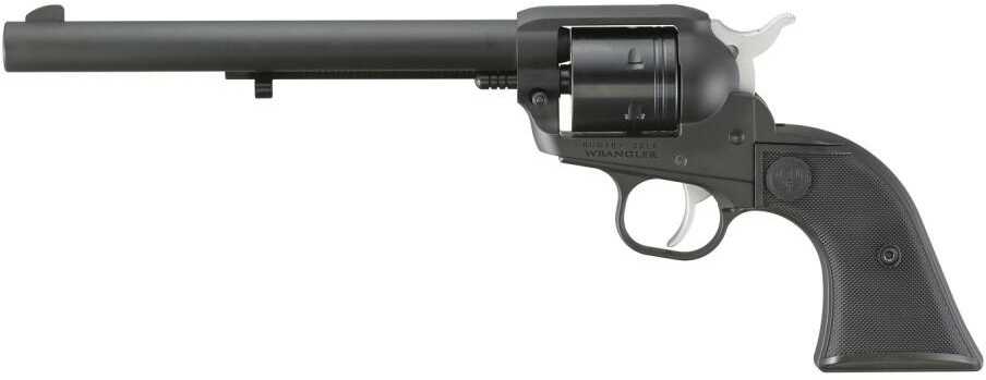 Ruger Wrangler Single Action Revolver .22 Long Rifle 7.5" Barrel 6 Round Capacity Blade Front & Integral Rear Sights Checkered Synthetic Grips Black Finish