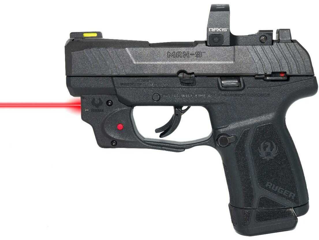 Viridian Weapon Technologies E-Series Red Laser Fits Ruger Max 9 Black