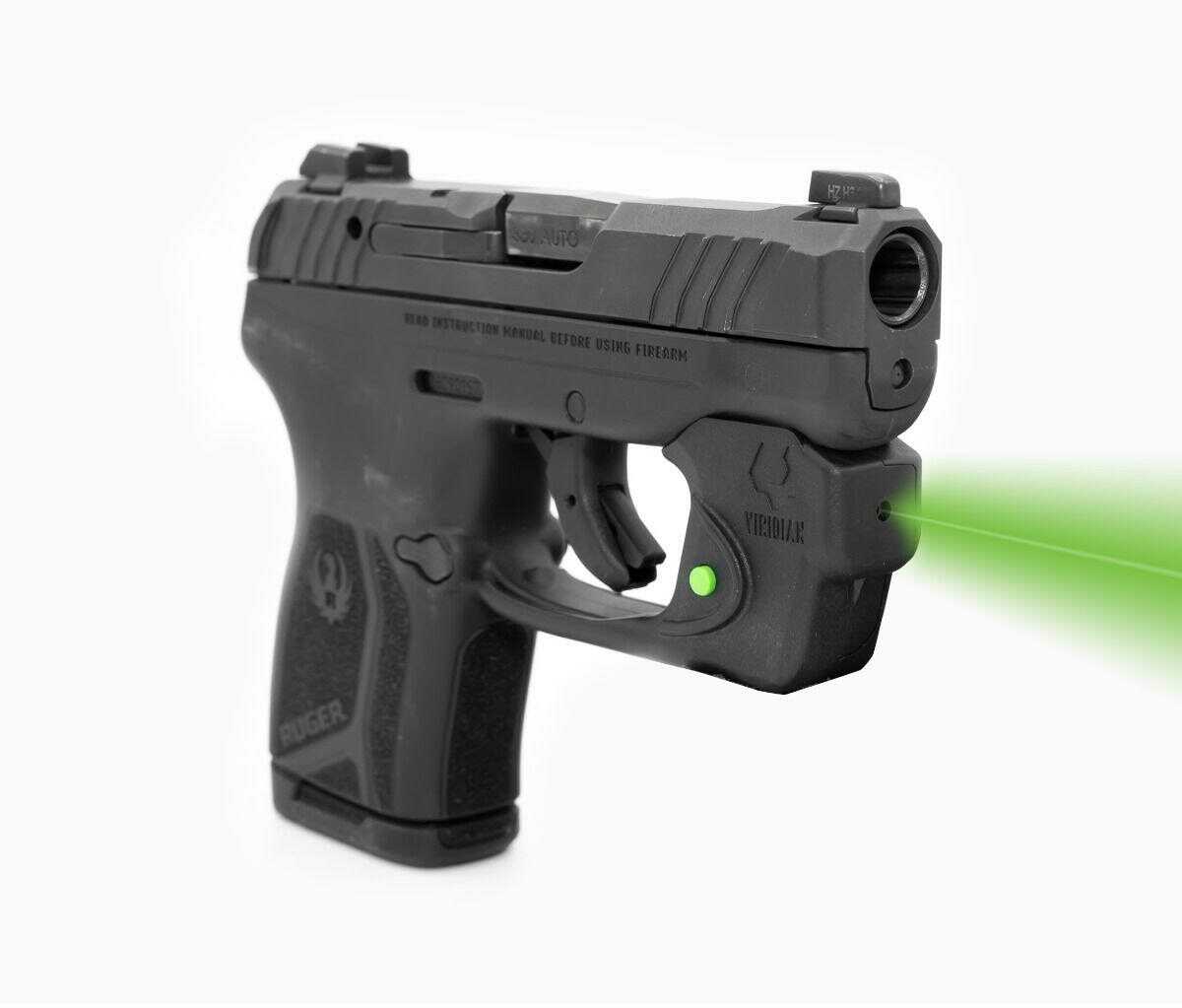 Viridian Weapon Technologies E-series Green Laser Fits Ruger Lcp Max Black 912-0071