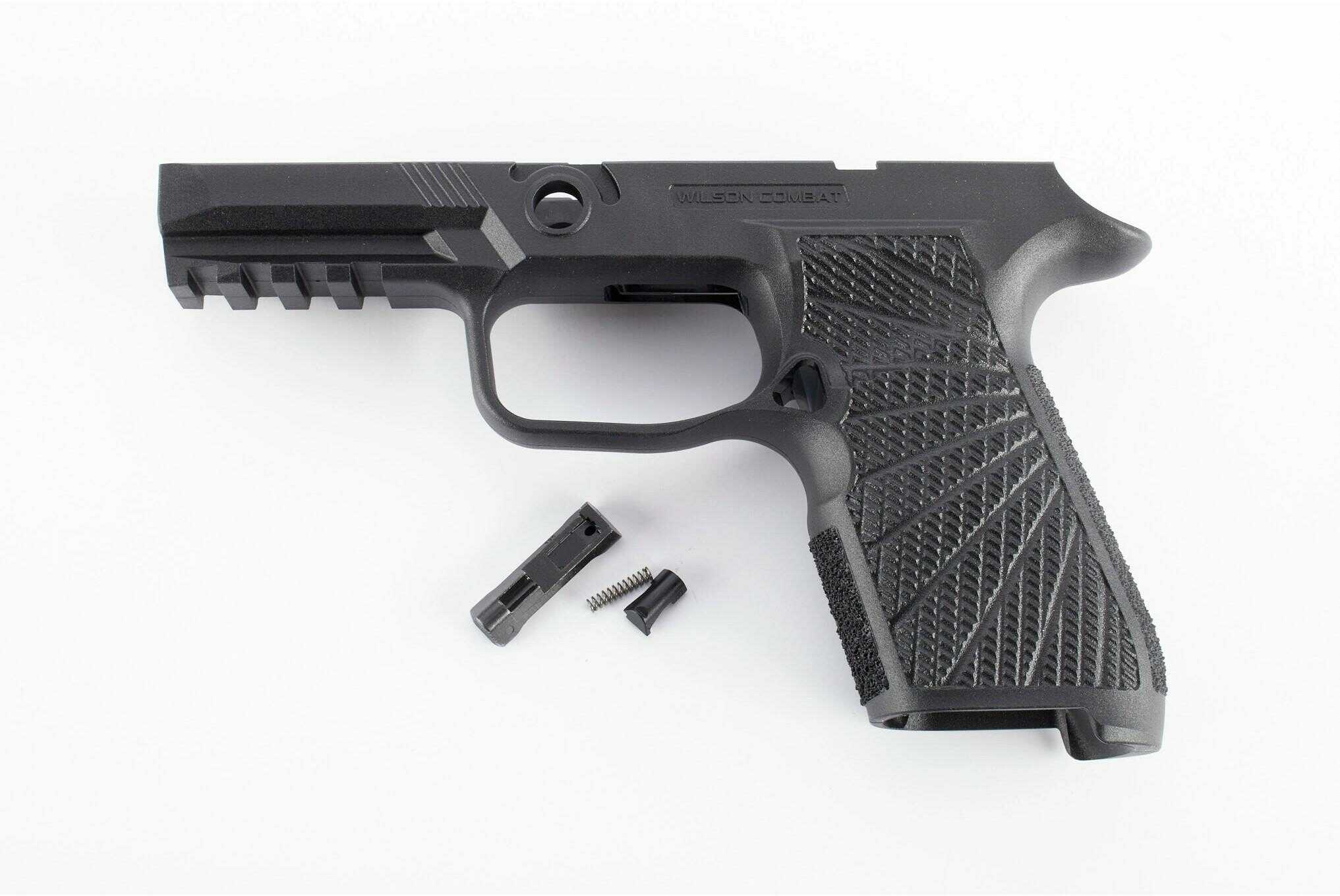Wilson Combat Grip Module Compact Fits Sig P320 No Manual Safety Black 320-ccsb
