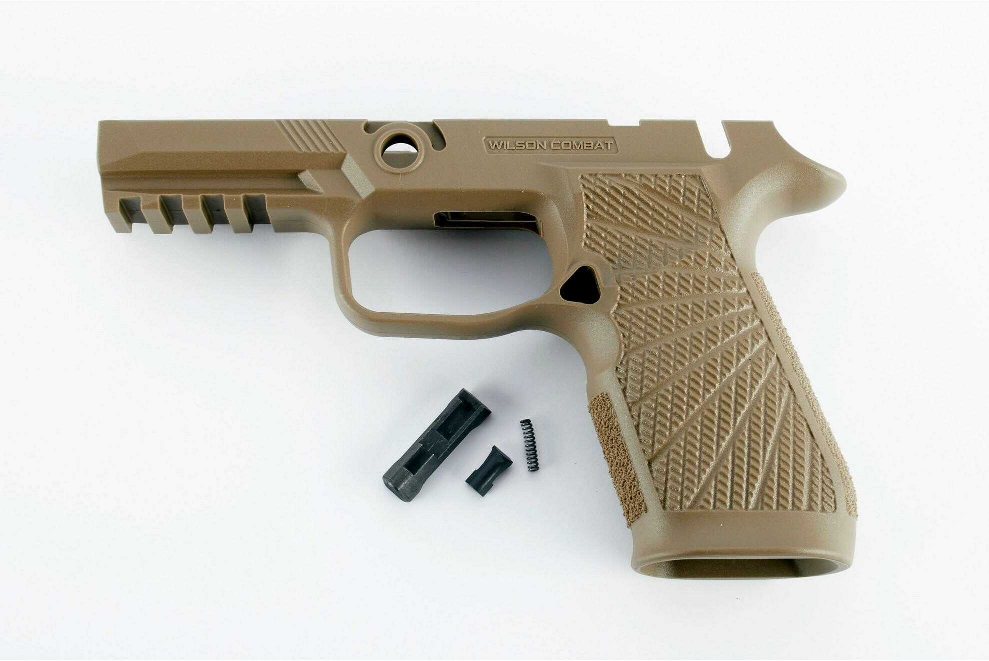 Wilson Combat WC320 Grip Panel Tan Color Fits Sig P320 Carry w/ Manual Safety 320-CMT