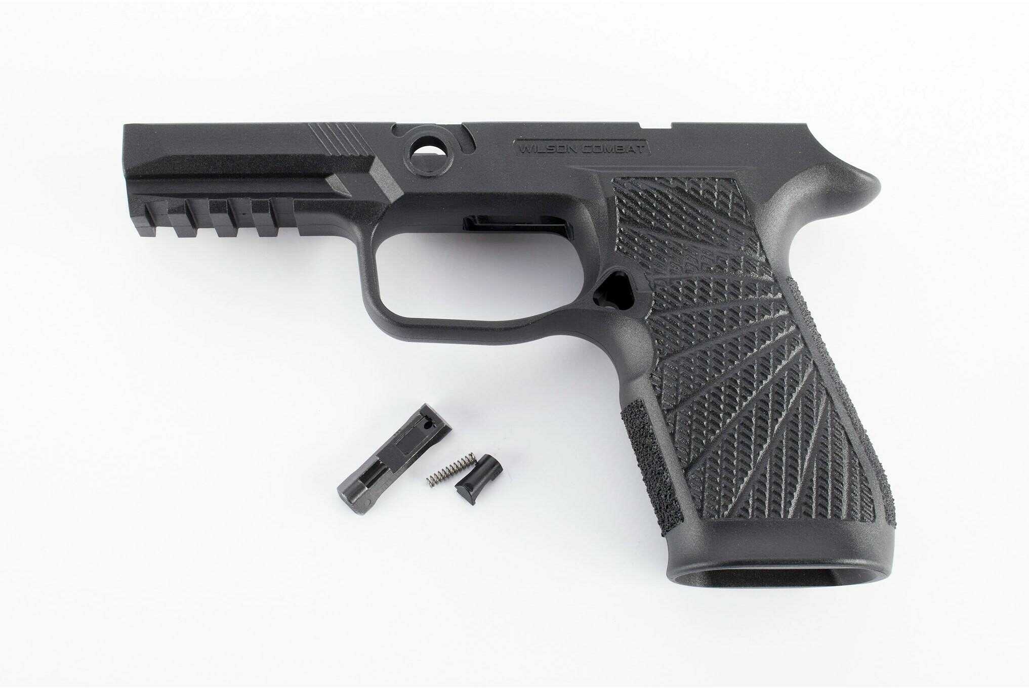 Wilson Combat Grip Module For Sig Sauer P320 Carry No Manual Safety Black