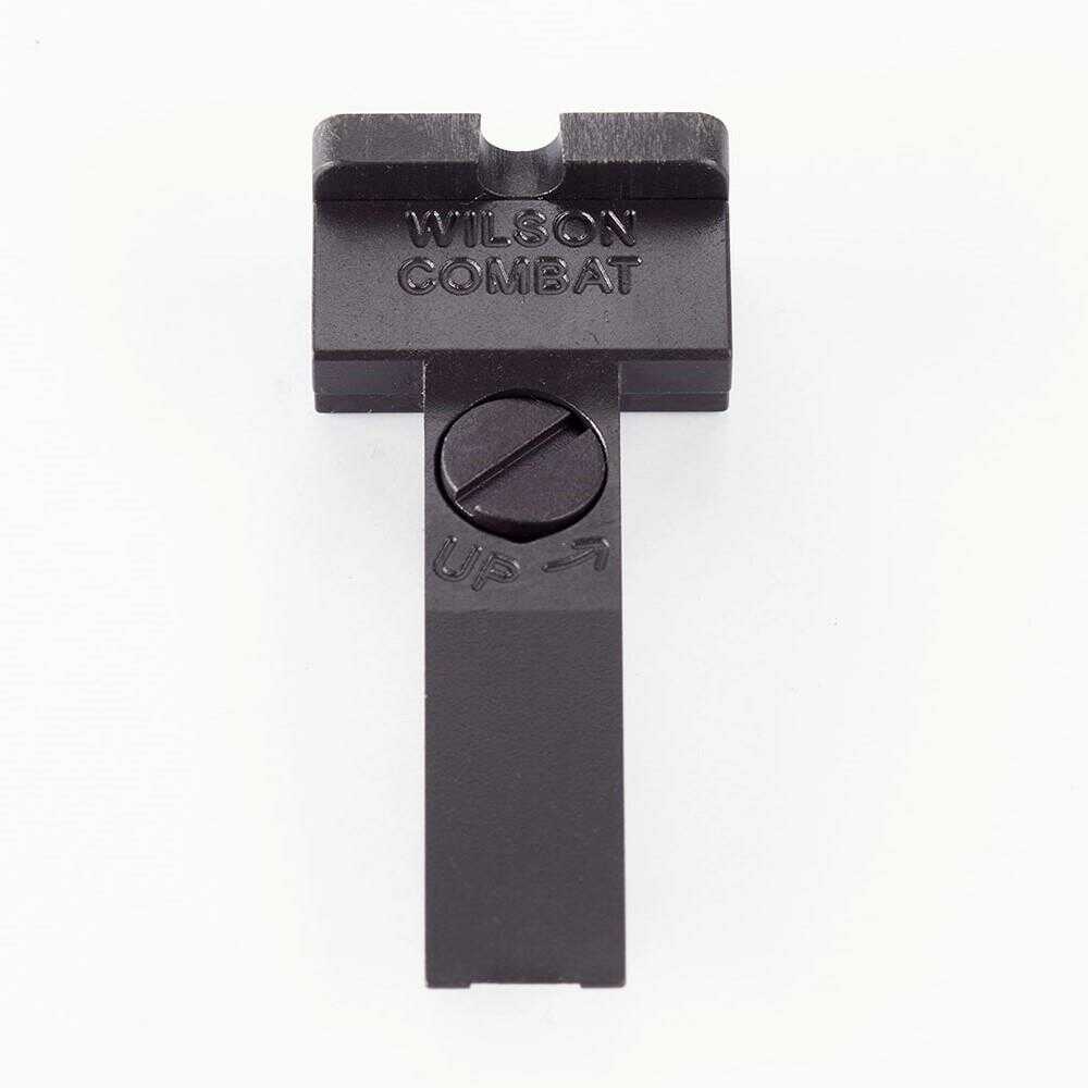 Wilson Combat Rear Sight For Colt 2020 Python/Anaconda Adjustable Serrated Blade Black