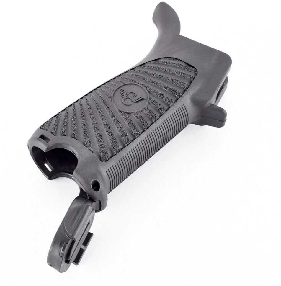 Wilson Combat/BCM Starburst Gunfighter Grip, Black Md: TRGRIPBLK