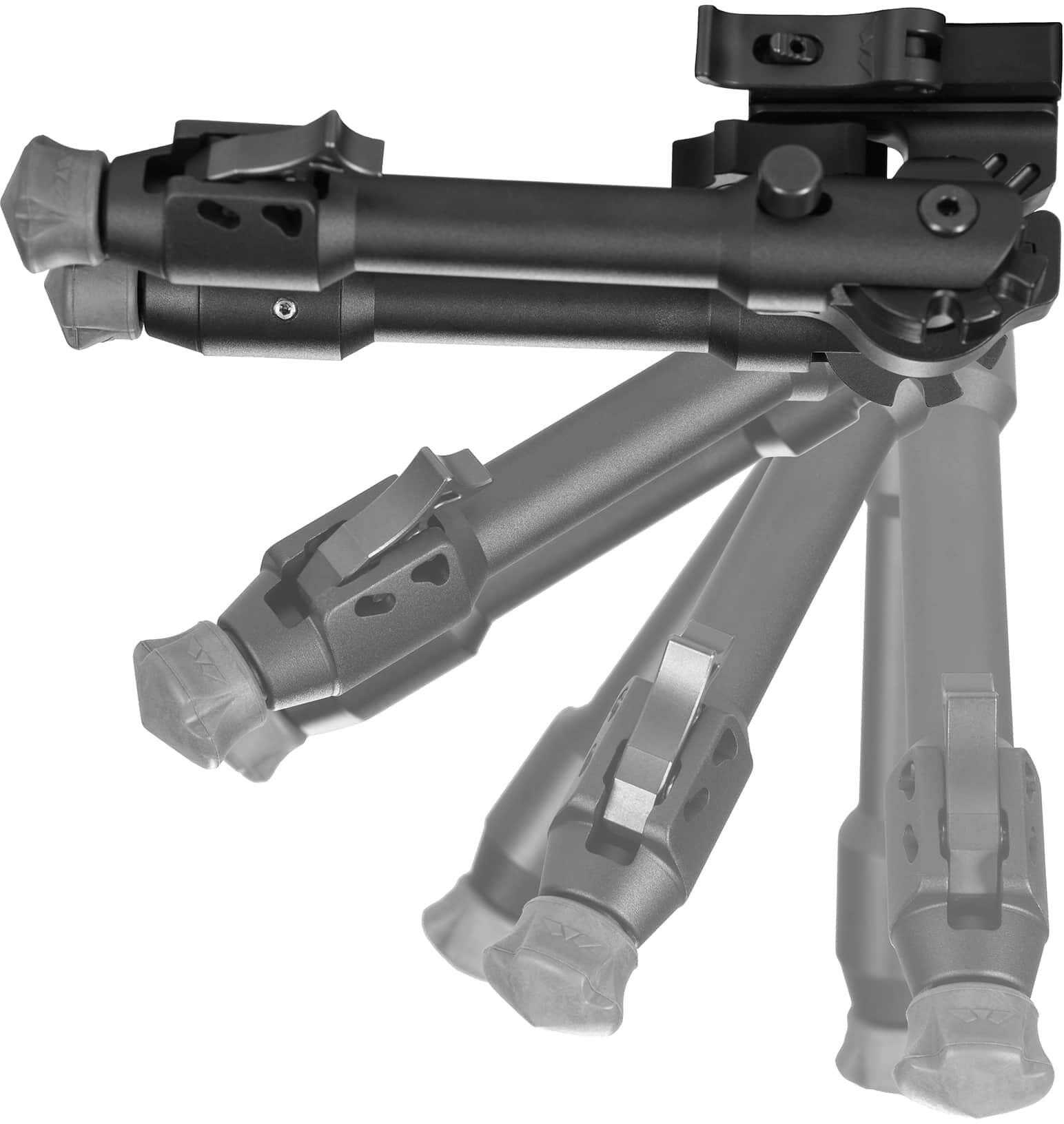 Warne Skyline Precision Bipod with Arca Rail Black Model: 7902M