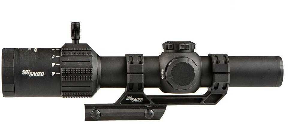 Sig Sauer Electro-Optics SOTM81000 Tango-MSR LPVO 1-8X24mm 30mm Tube Illuminated Red MSR BDC8 Reticle Features Throw Lev